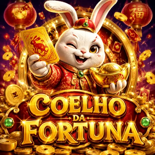 Tela do slot Fortune Rabbit com símbolos do coelho da sorte